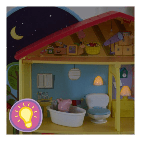 Peppa Pig: Peppa's Playtime to Bedtime House 5010993837557