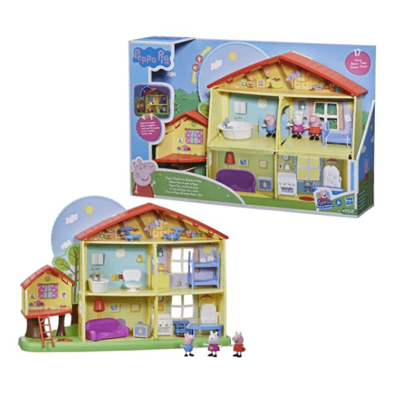 Peppa Pig: Peppa's Playtime to Bedtime House 5010993837557