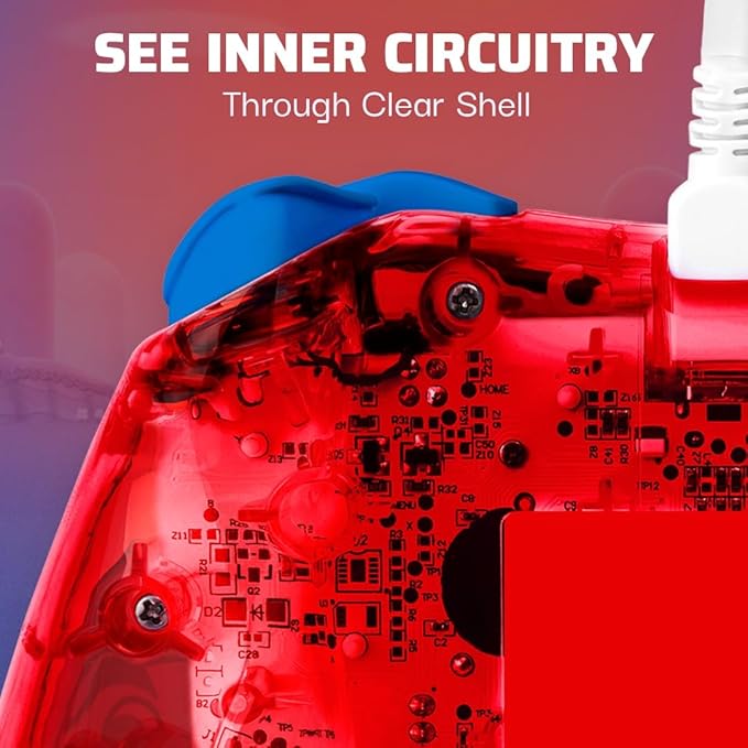 PDP Rock Candy Wired Controller - Mario - Nintendo Switch 0708056068295