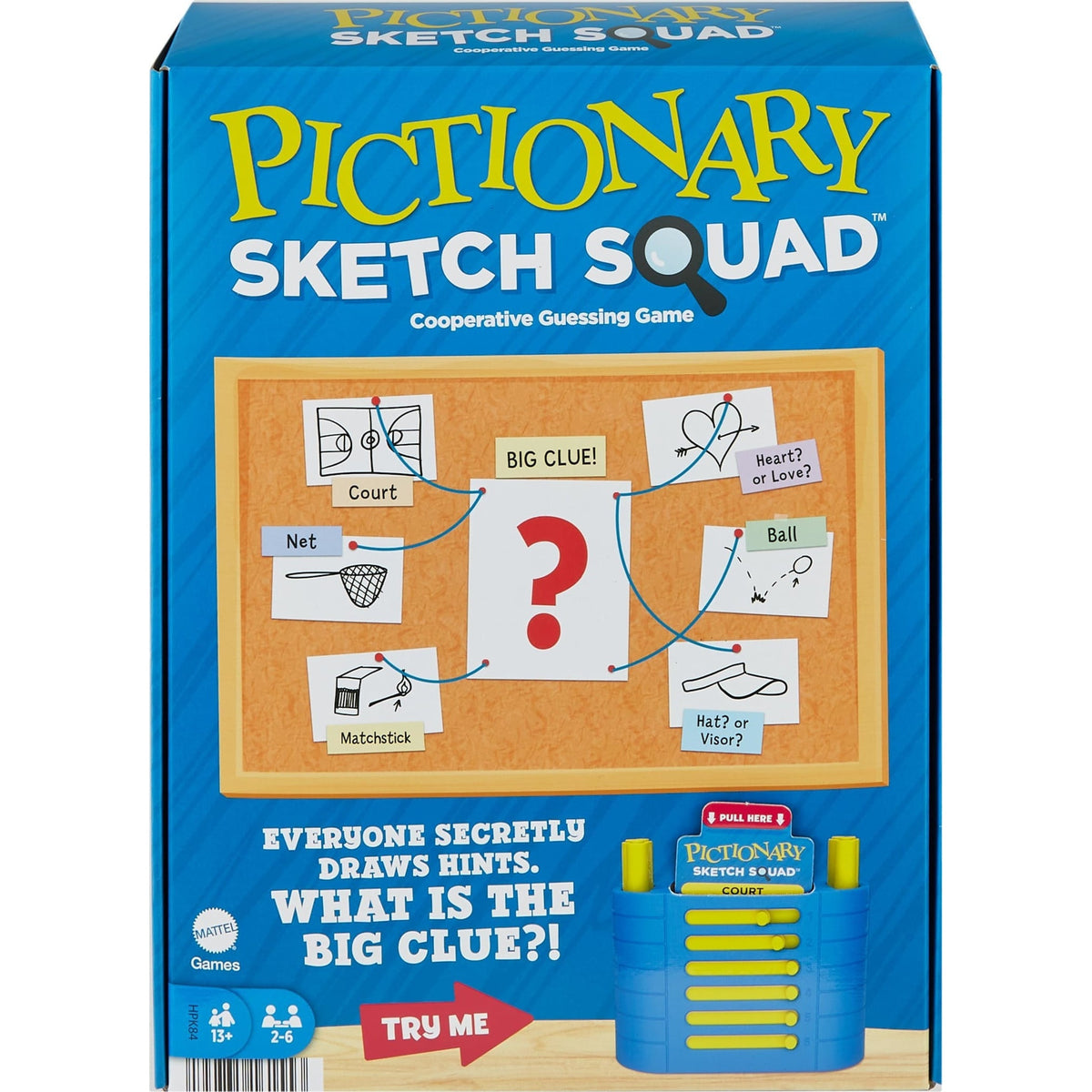 Pictionary Sketch Squad Cooperative Drawing Party Game