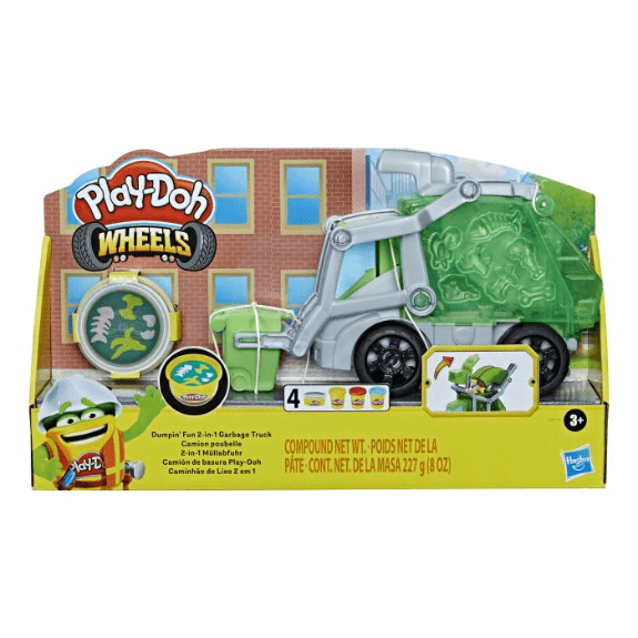 Play-Doh: Dumpin' Fun 2-in-1 Garbage Truck 5010994115371