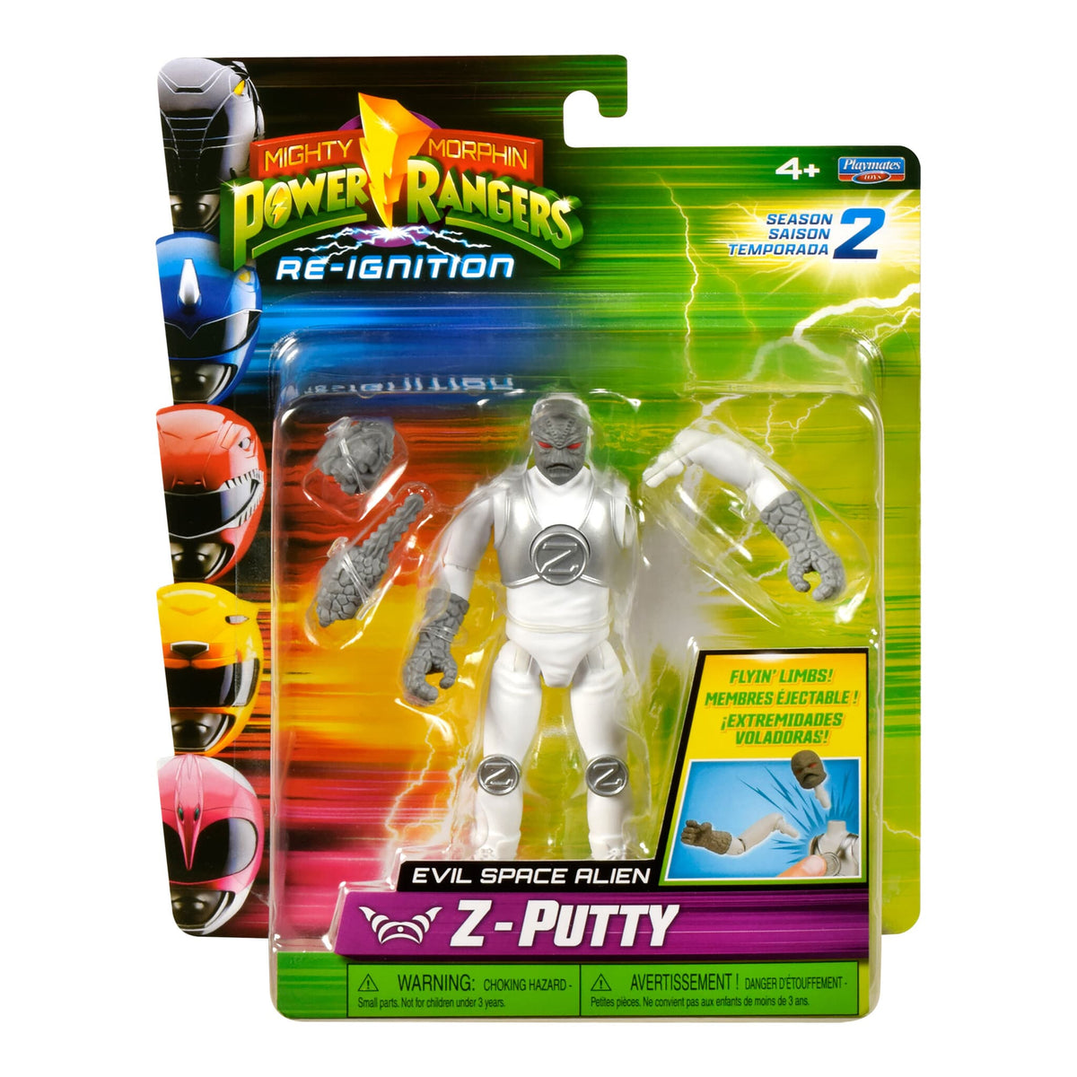 Mighty Morphin Power Rangers Re-Ignition Z-Putty Action Figure 43377681786