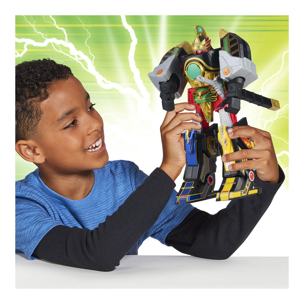 Power Rangers Mighty Morphin Re-Ignition Ultimate Mega Thunderzord 43377686958