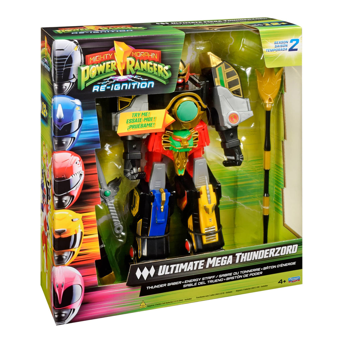 Power Rangers Mighty Morphin Re-Ignition Ultimate Mega Thunderzord 43377686958