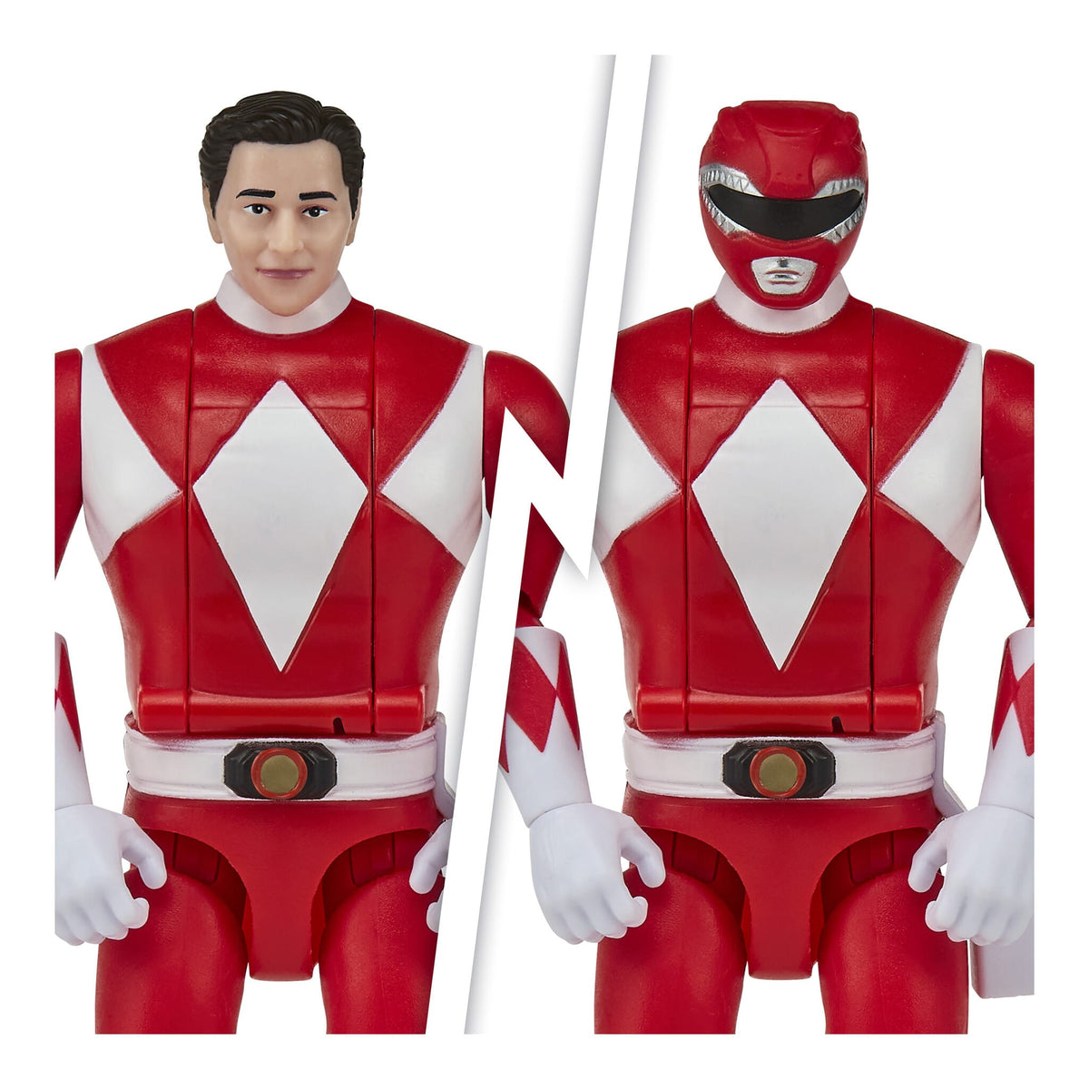 Mighty Morphin Power Rangers Auto-Morphin Red Ranger Figure 43377681649