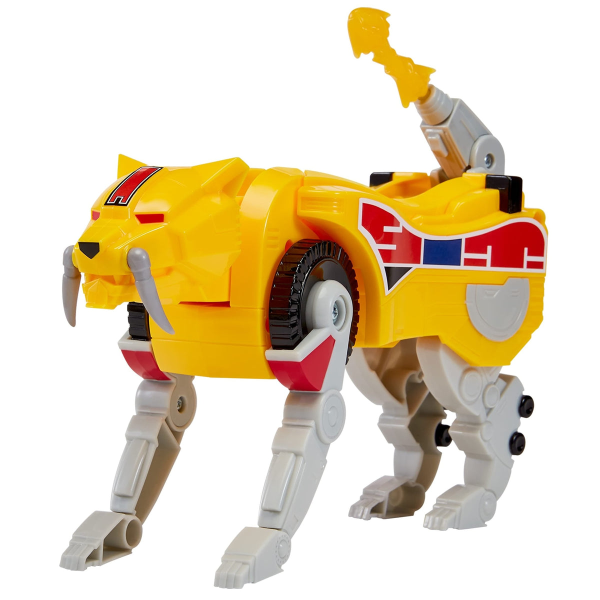 Power Rangers Mighty Morphin Re-Ignition Sabertooth Tiger Combinable Dinozord 43377686026