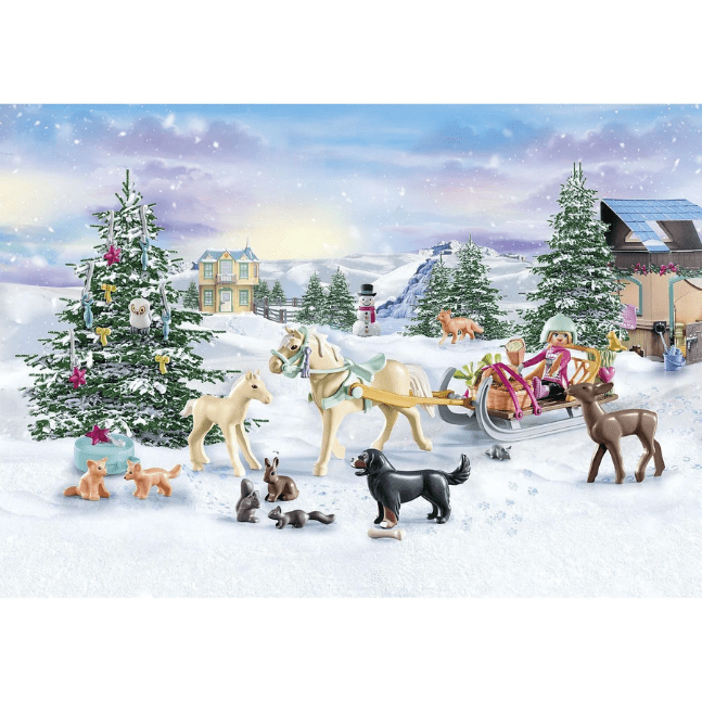 Playmobil Christmas Sleigh Ride Advent Calendar 4008789713452