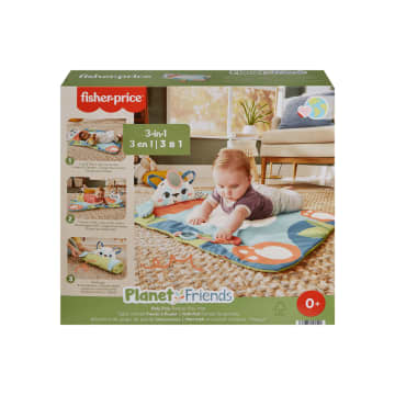 Fisher-Price Planet Friends Roly-Poly Panda 3-in-1 Baby Play Mat
