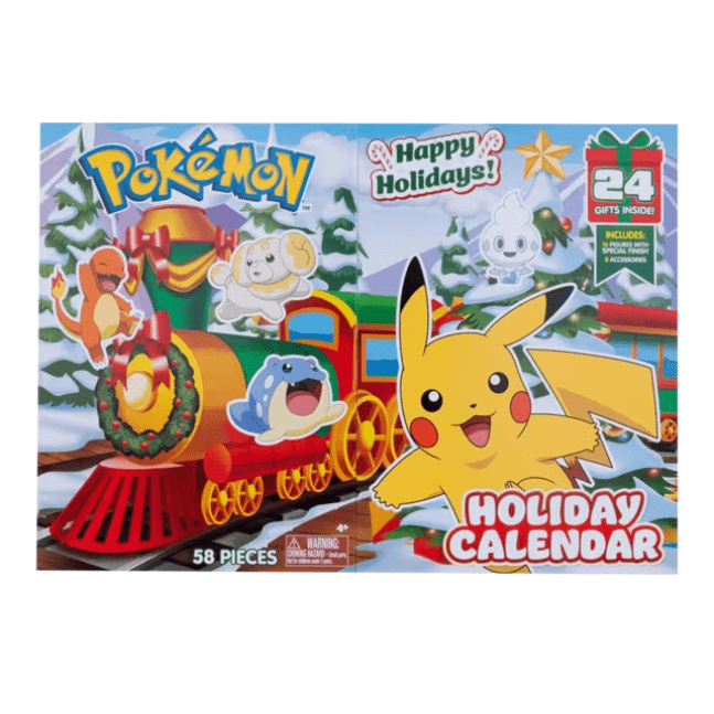 Pokemon 24 Day Holiday Advent Calendar 2024 191726709657