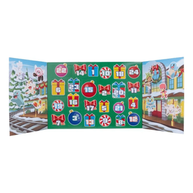 Pokemon 24 Day Holiday Advent Calendar 2024 191726709657