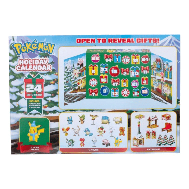 Pokemon 24 Day Holiday Advent Calendar 2024 191726709657