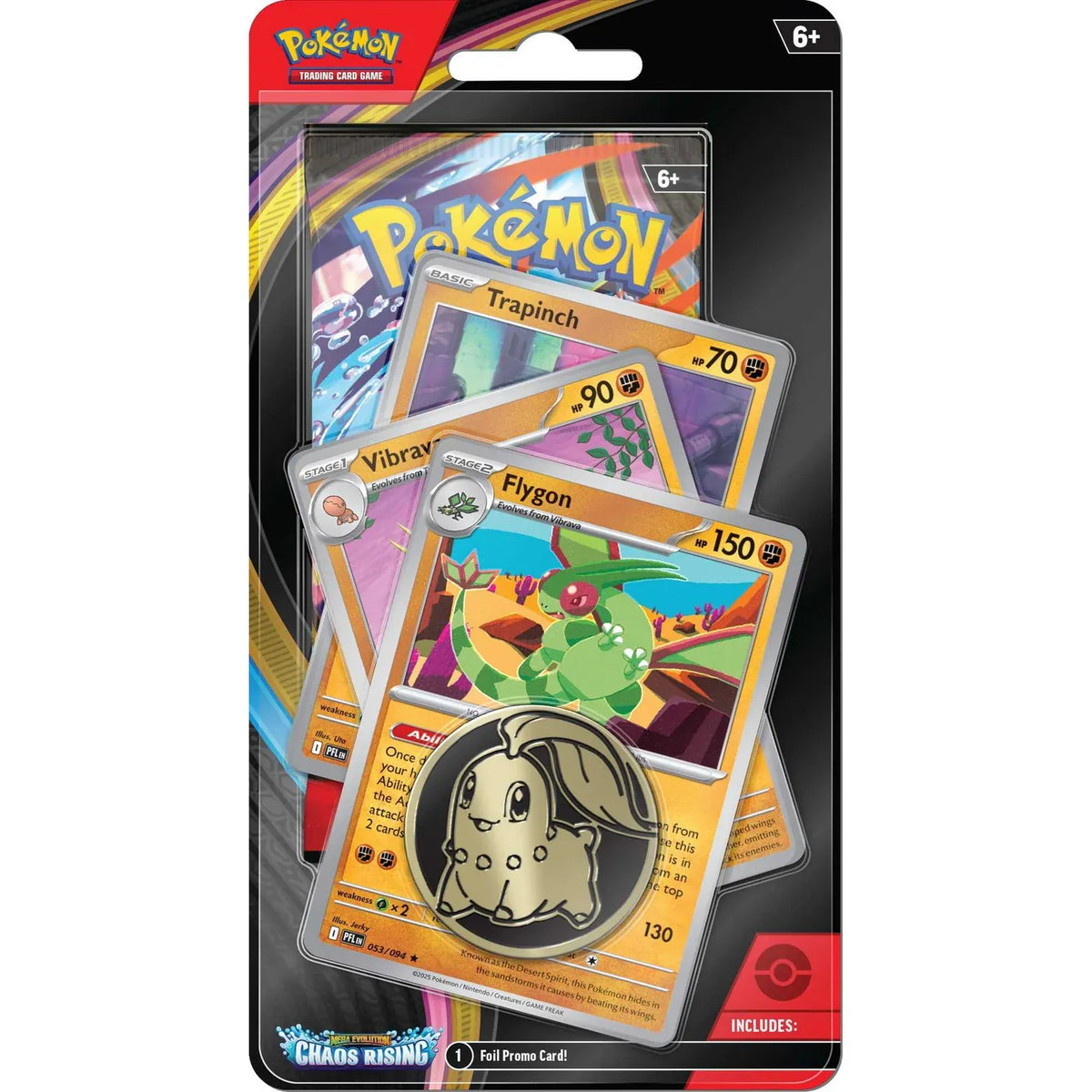 Pokémon TCG: Mega Evolution Chaos Rising - Premium Checklane 196214140615