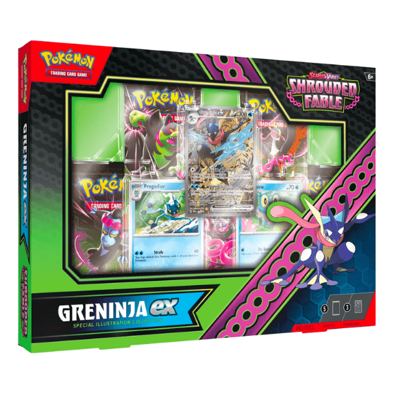 Pokémon Scarlet and Violet Shrouded Fable - Greninja/Kingdra EX Special Collection