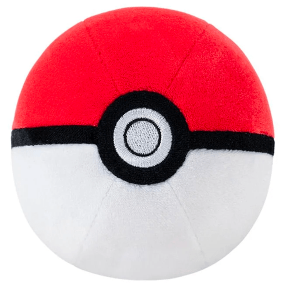 Pokemon 4" Poke Ball Plush: Poke Ball 191726707554