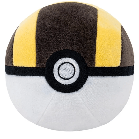 Pokemon 4" Poke Ball Plush: Ultra Hyper Ball 191726707578