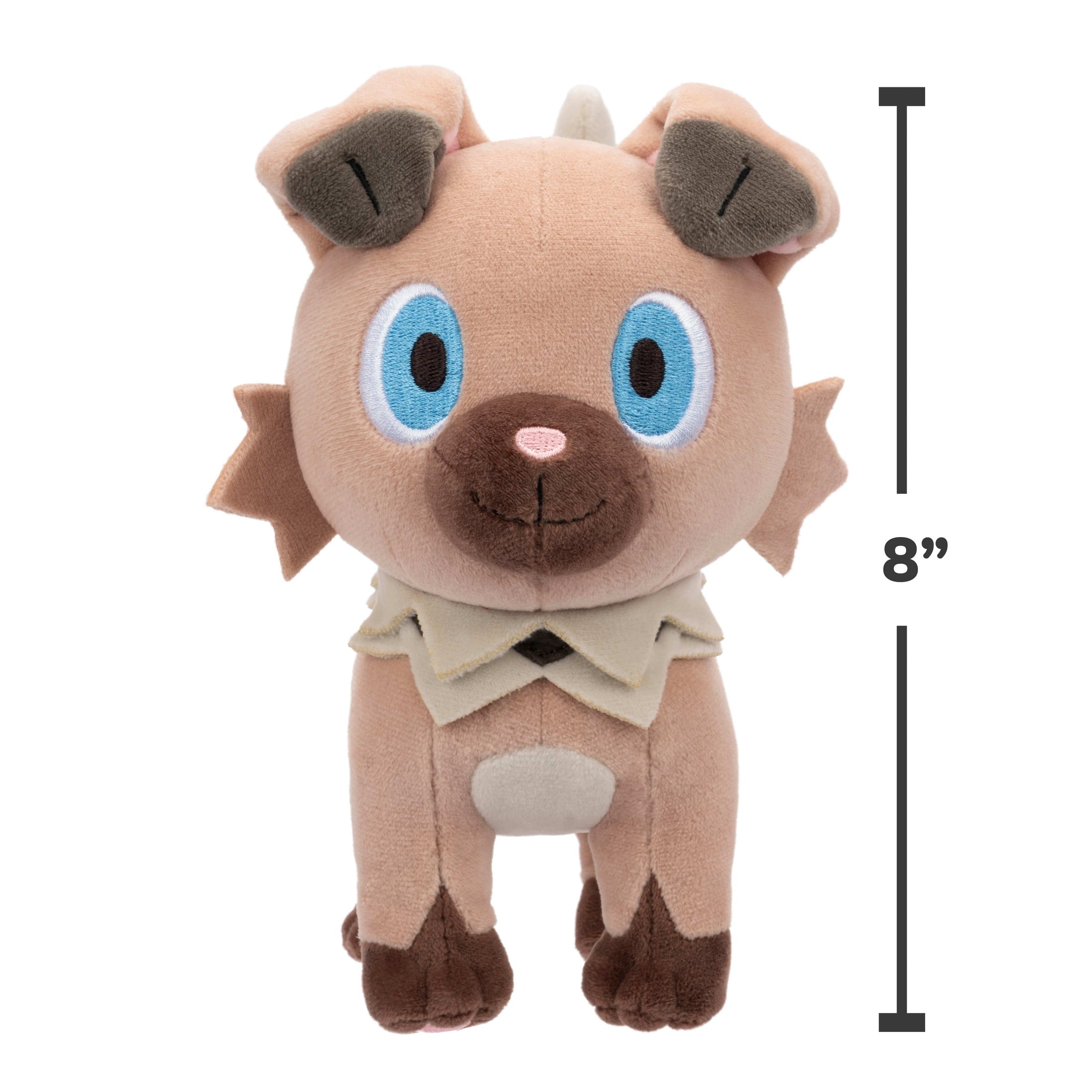 Pokémon 8 Inch Plush Rockruff 191726710097
