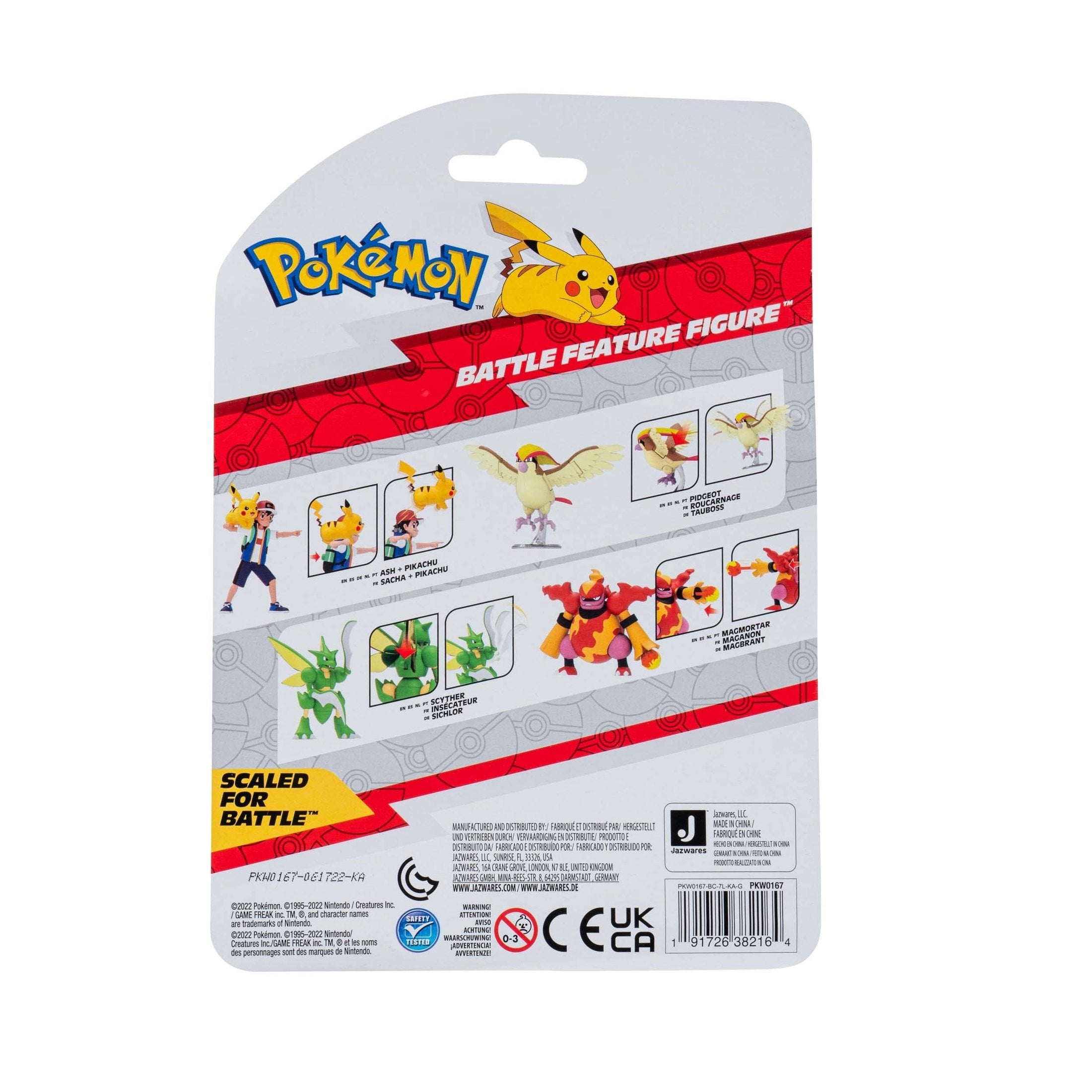 Pokémon Battle Feature Figure Scyther 191726382164