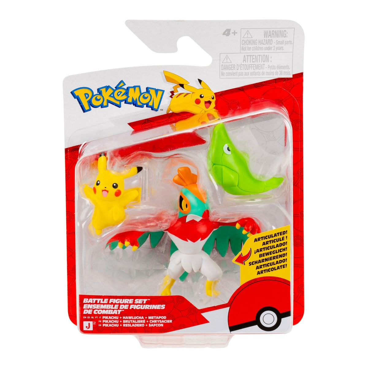 Pokemon Battle Figure 3 Pack W28
