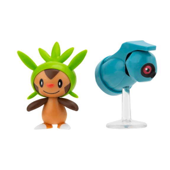 Pokemon Battle Figure: Chespin + Beldum 191726480838