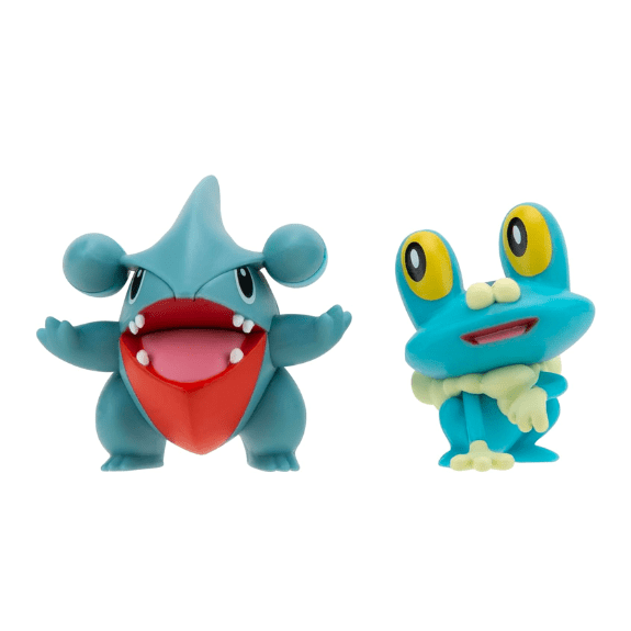 Pokemon Battle Figure: Froakie + Gible 191726480852