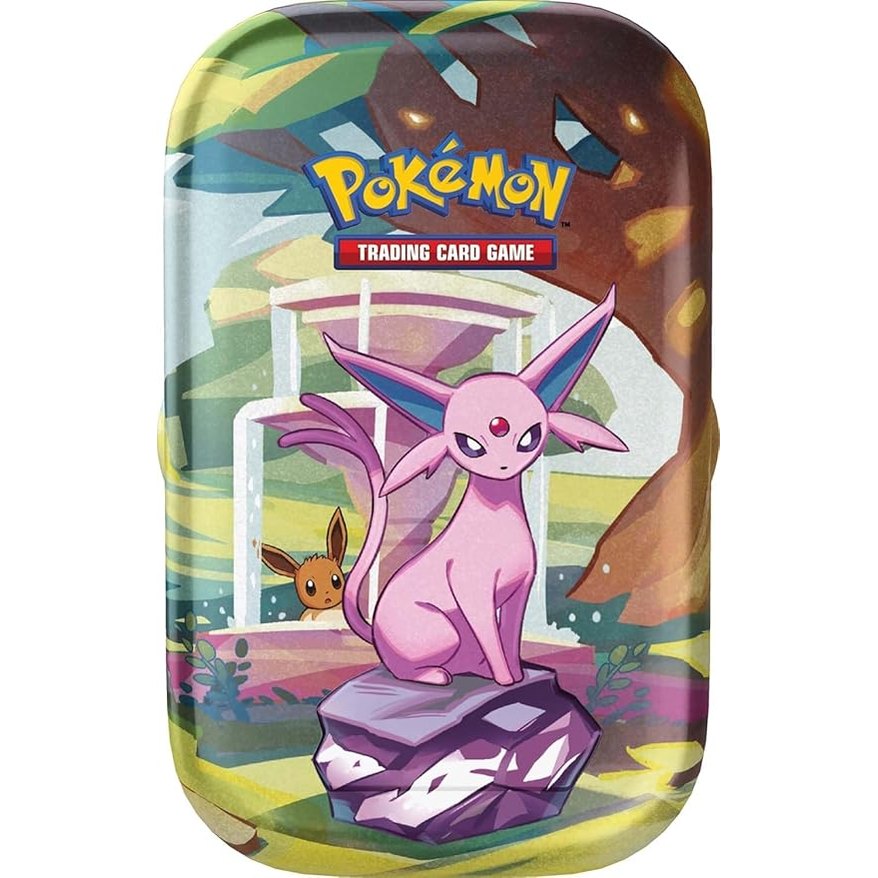 Pokémon Cards Mini Tin Scarlet & Violet Prismatic Evolutions - (1 Selected at Random) 196214138940