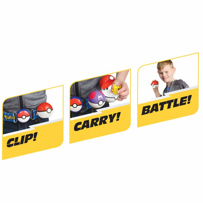 Pokemon Clip N Go Poke Ball Belt Set Wave 21