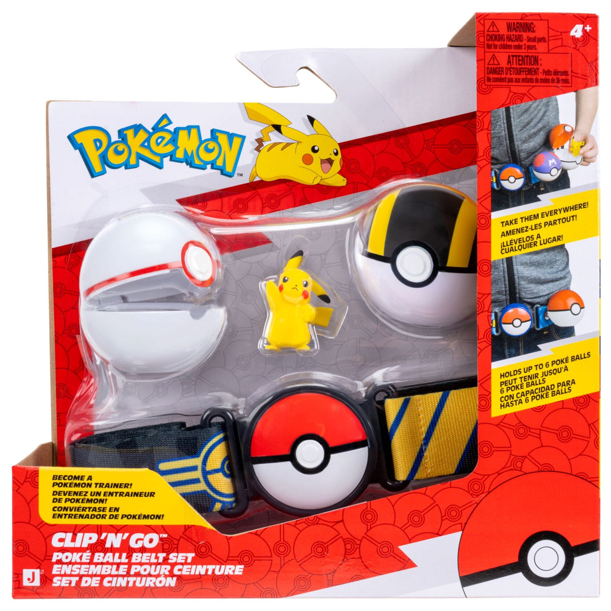 Pokemon Clip N Go Poke Ball Belt Set Wave 21