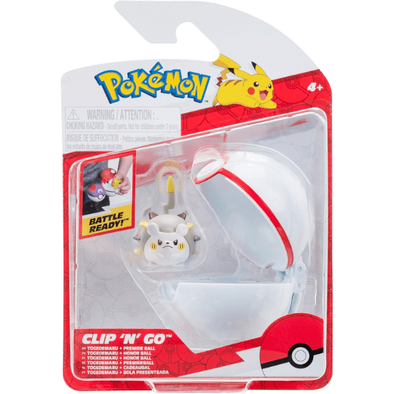 Pokémon Clip 'N' Go Poké Ball: Togedemaru & Premier Ball 191726483021