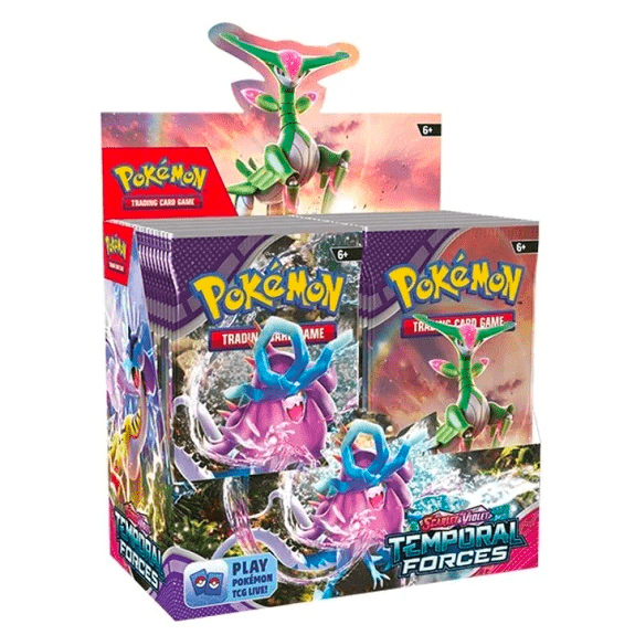 Pokémon Scarlet & Violet 5 - Temporal Forces- Booster Box (36 packs)