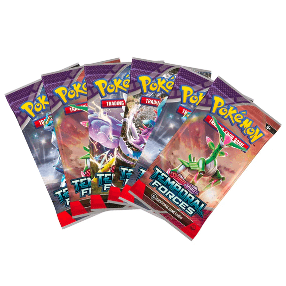 Pokémon Scarlet & Violet 5 - Temporal Forces- Booster Packs