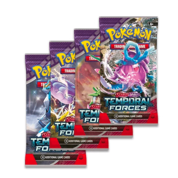 Pokémon Scarlet & Violet 5 - Temporal Forces- Booster Packs