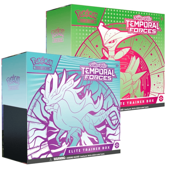 Pokémon Scarlet & Violet 5 - Temporal Forces - Elite Trainer Box