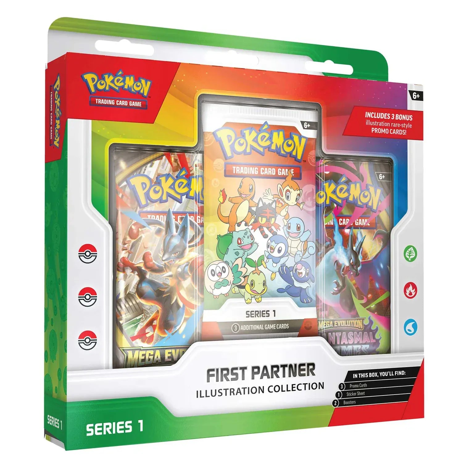 Pokémon TCG: First Partner Illustration Collection - Series 1 (Release Date 20/03/26) 0196214150522