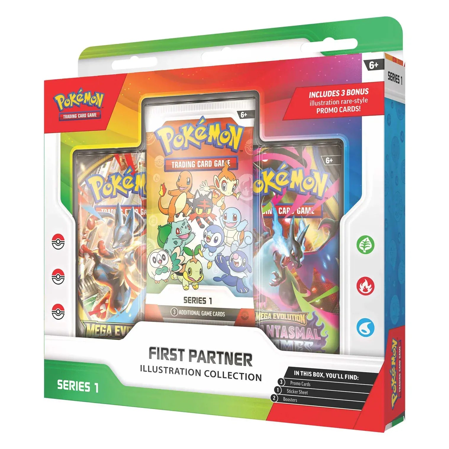 Pokémon TCG: First Partner Illustration Collection - Series 1 (Release Date 20/03/26) 0196214150522