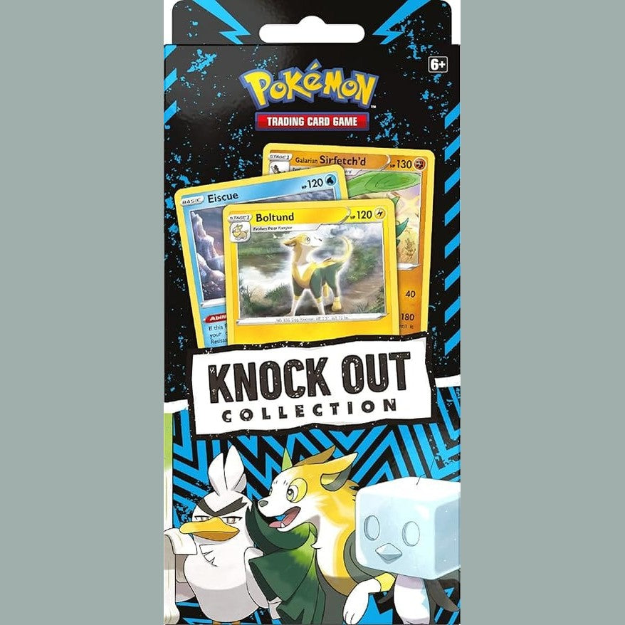 Pokémon TCG: Knockout Collection (Boltund, Eiscue & Galarian Sirfetch'd 0820650131394