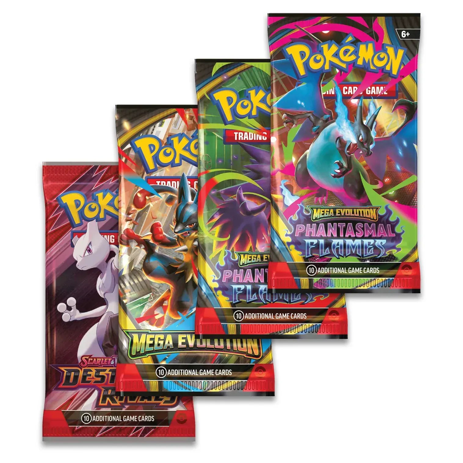 Pokemon TCG: Mega Charizard ex Tin - (1 Selected at Random) 0196214147539