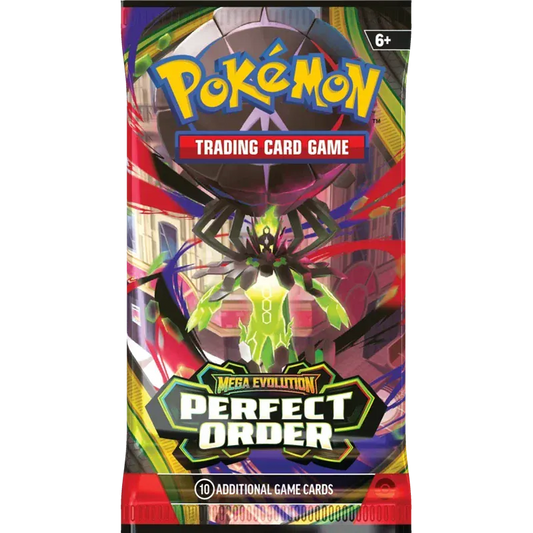 Pokemon TCG Mega Evolution Perfect Order Booster Pack (1 Selected at Random) (Release Date 27/03/26 - We will Post on the 26th March)