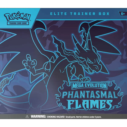 Pokémon TCG: Mega Evolution Phantasmal Flames - Elite Trainer Box 0196214124813