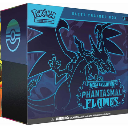 Pokémon TCG: Mega Evolution Phantasmal Flames - Elite Trainer Box 0196214124813