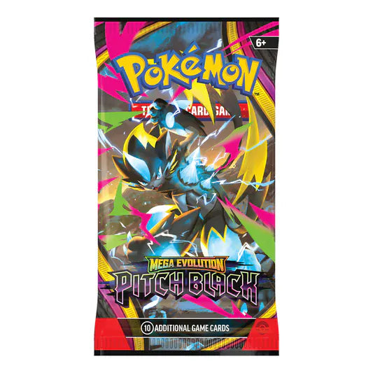 Pokémon TCG: Mega Evolution Pitch Black - (1 Booster Pack Selected at Random) 196214157514
