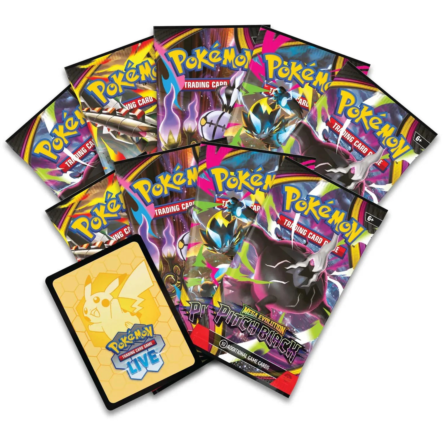 Pokémon TCG: Mega Evolution Pitch Black - Elite Trainer Box 0196214157422