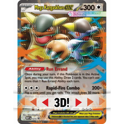 Pokémon TCG: Mega Kangaskhan ex Box 0196214134546