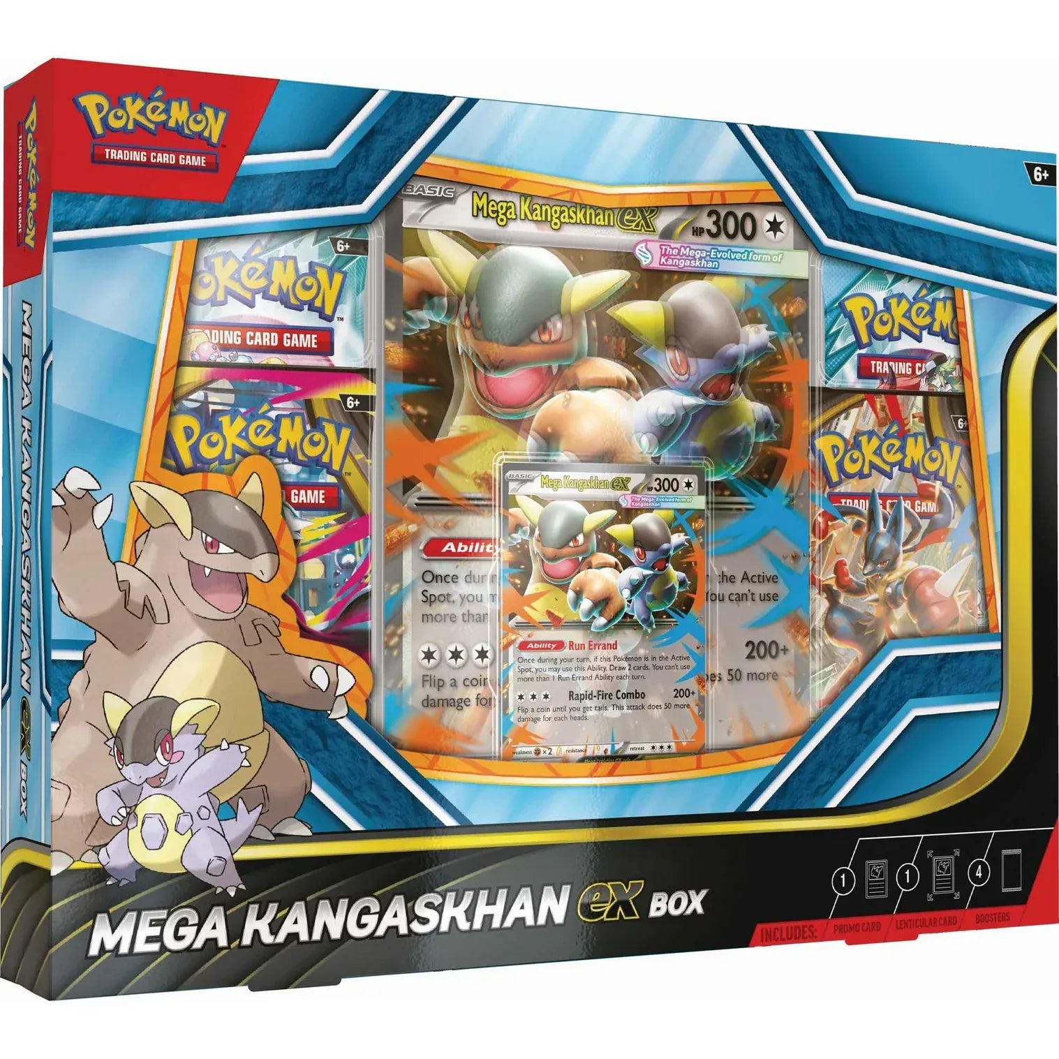 Pokémon TCG: Mega Kangaskhan ex Box 0196214134546