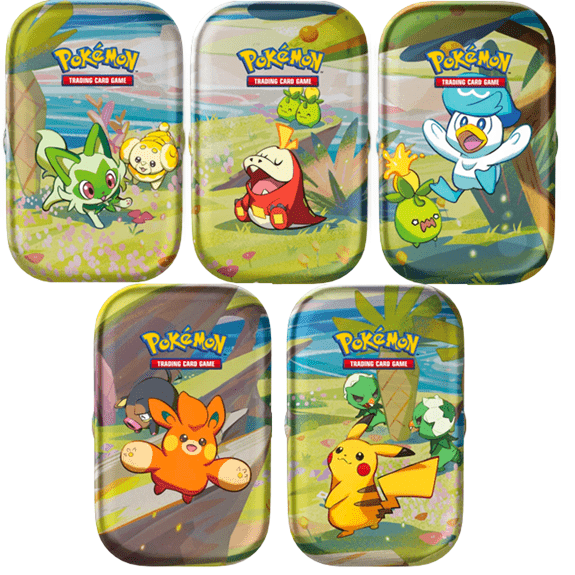 Pokémon TCG: Paldea Friends Mini Tins