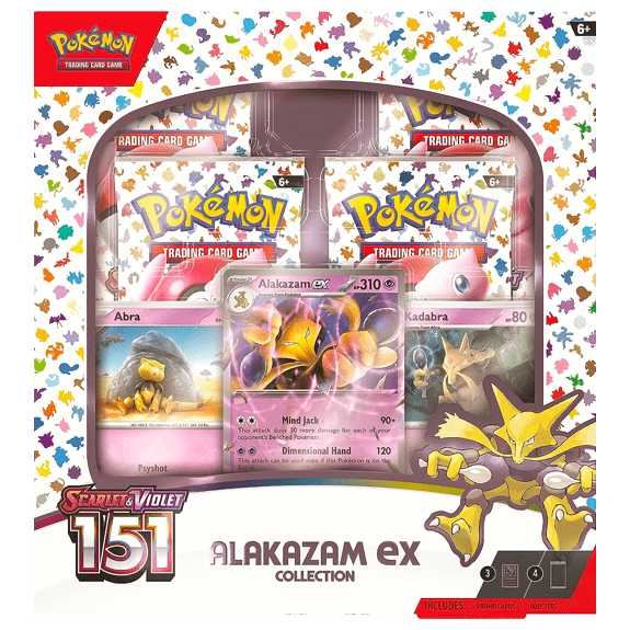 Pokémon TCG: Scarlet & Violet 151 – Alakazam ex Collection 0820650853128