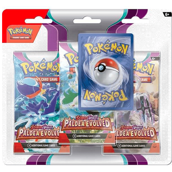 Pokémon TCG: Scarlet & Violet 2 Paldea Evolved 3-Pack