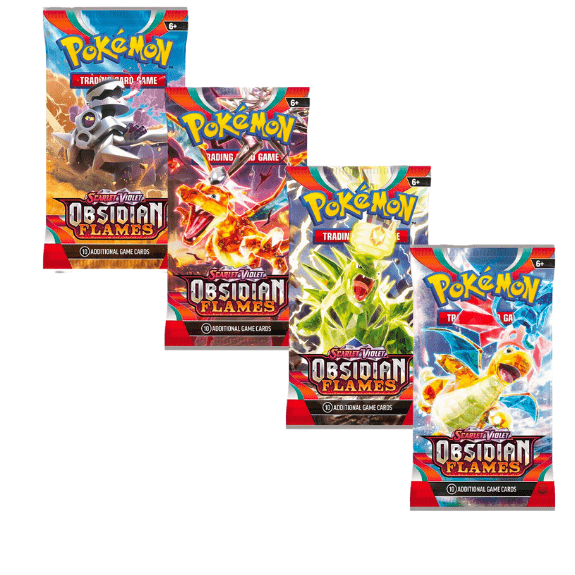 Pokémon TCG: Scarlet & Violet 3 Obsidian Flames Booster Packs