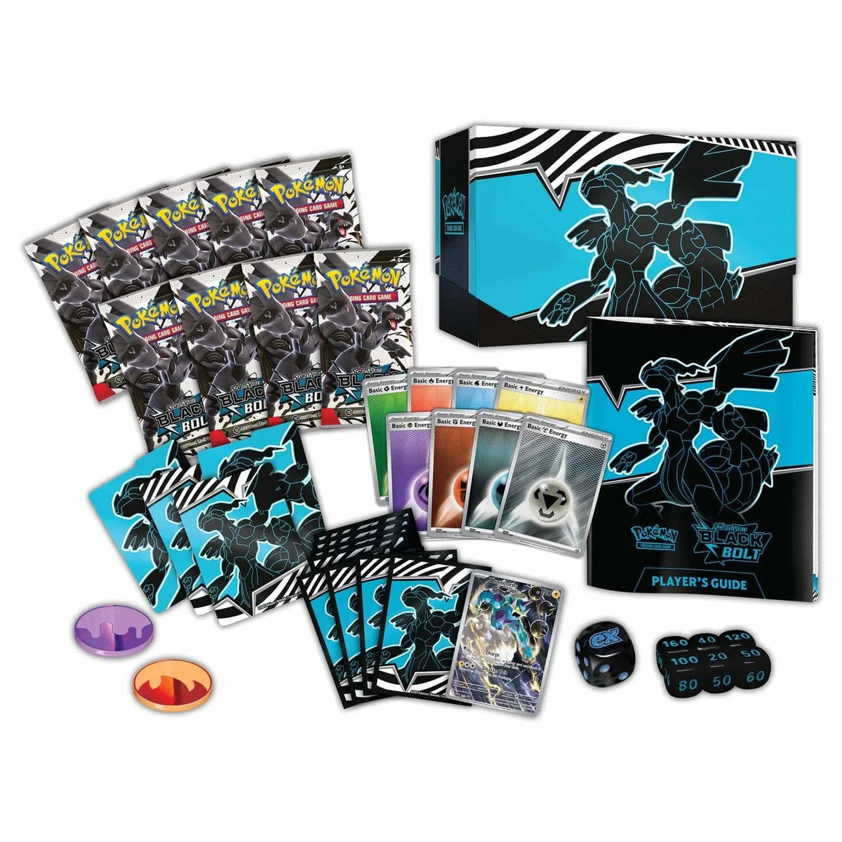 Pokemon TCG: Scarlet & Violet - Black Bolt - Elite Trainer Box Zekrom 0196214113664
