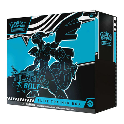 Pokemon TCG: Scarlet & Violet - Black Bolt - Elite Trainer Box Zekrom 0196214113664