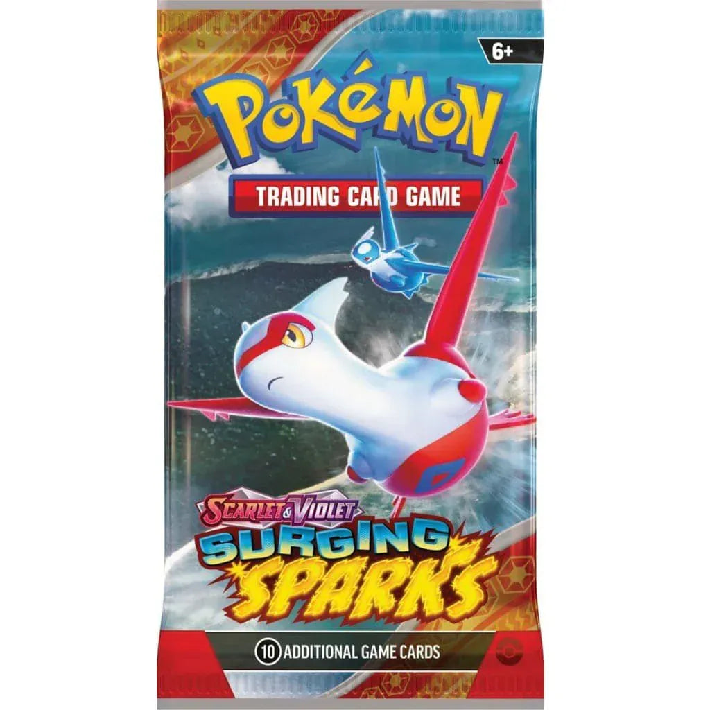 Pokemon TCG Scarlet & Violet - Surging Sparks - Booster Pack (1 Selected at Random) 0820650859281